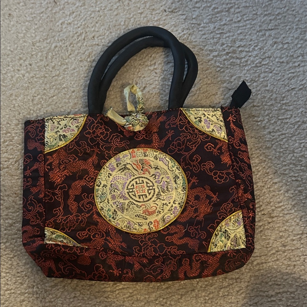 Elegant Multicolor Tote Bag